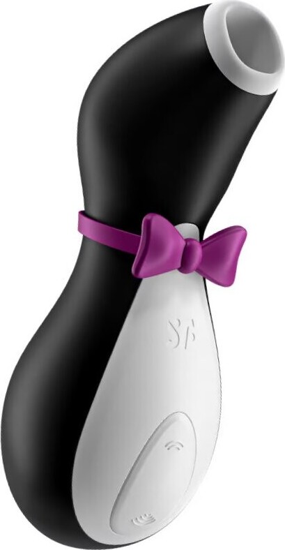 Satisfyer Pro Penguin NG podtlakový vibrátor černo-bílý