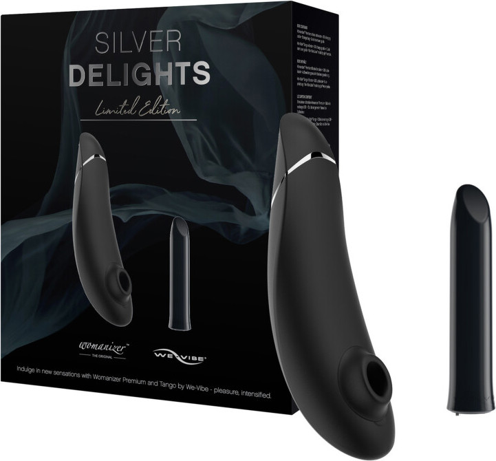 Silver Delights Womanizer Premium+WE-VIBE Tango