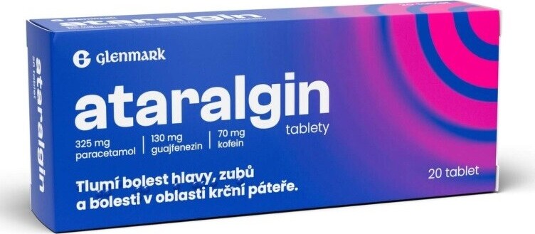 ATARALGIN 325MG/130MG/70MG TBL NOB 20