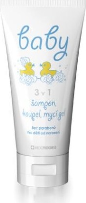 Baby 3v1 šampon-koupel-mycí gel 200ml