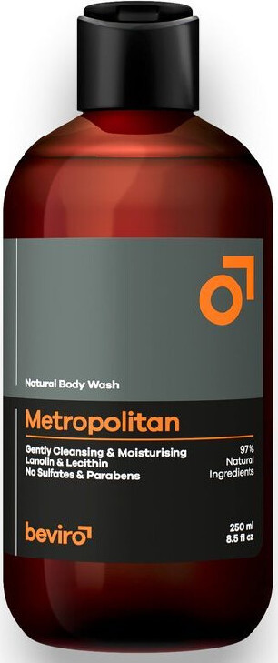 Beviro Metropolitan Přírodní sprchový gel 250ml