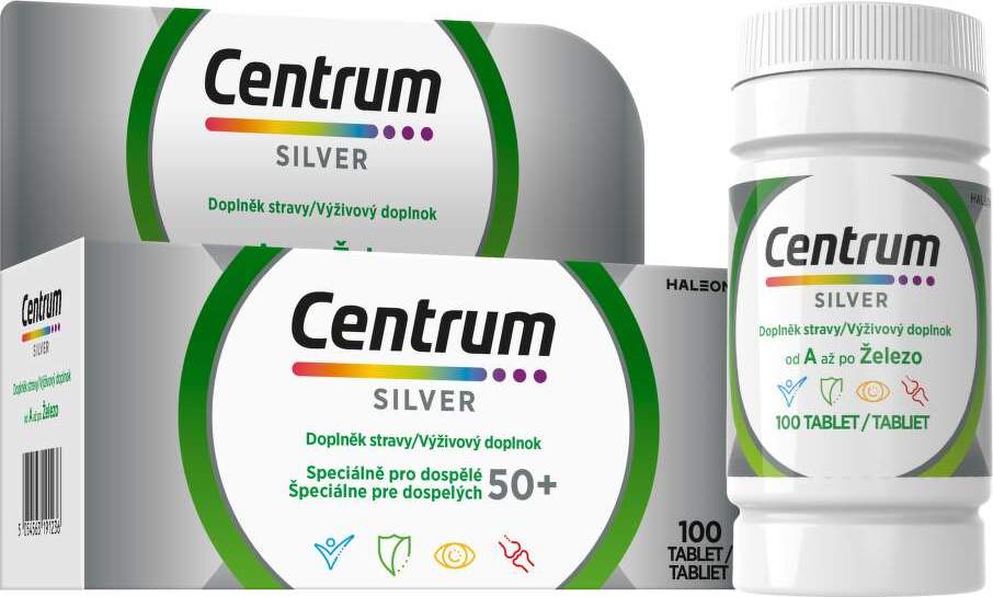 Centrum AZ Silver tbl.100