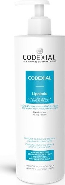 Codexial Lipolotio lipofilní emulze 400ml