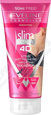 EVELINE SLIM 4D Intenzivní Push up sérum na poprsí 200ml
