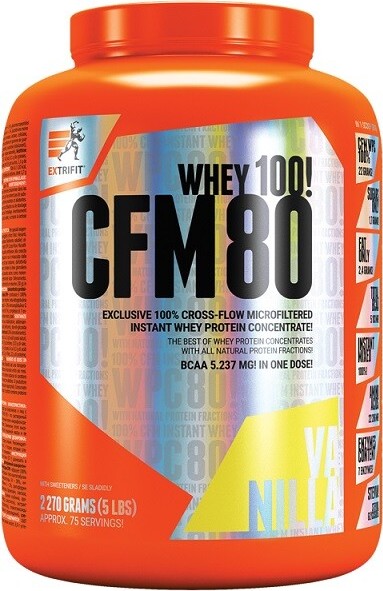 EXTRIFIT CFM Instant Whey 80 2270g Vanilla