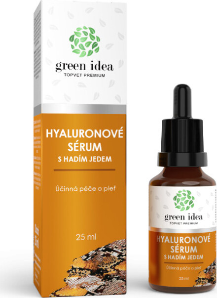 Green idea Hyaluronové sérum s hadím jedem 25ml