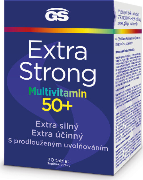 GS Extra Strong Multivitamin 50+ tbl.30