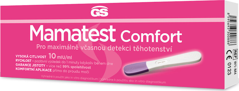 GS Mamatest Comfort Těhotenský test