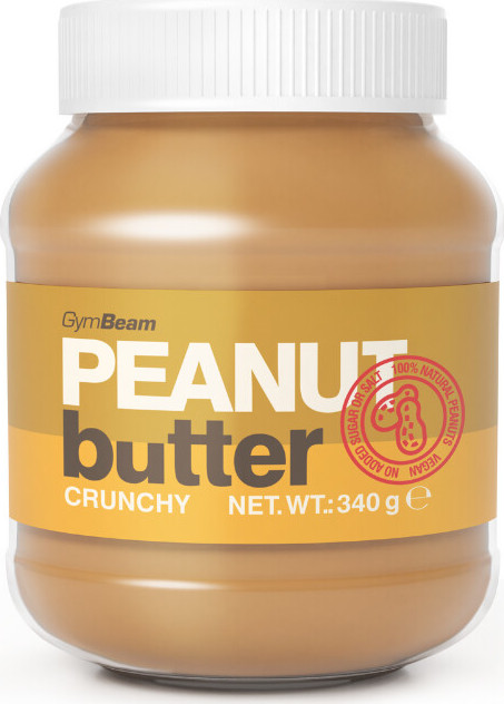 GymBeam Peanut butter crunchy 340g