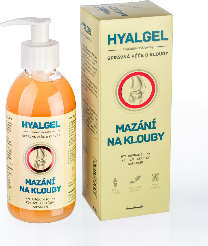 Hyalgel Mazání na klouby 250ml