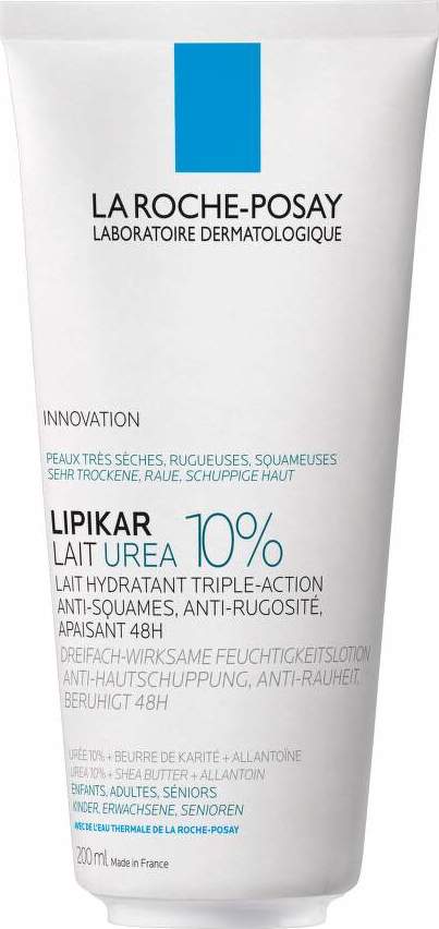 LA ROCHE-POSAY LIPIKAR 10%Urea tělové mléko 200ml