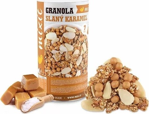 Mixit Granola z pece - Slaný karamel 550 g