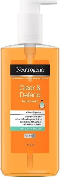 Neutrogena Clear&Defend pleťový čisticí gel 200ml