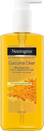 Neutrogena Curcuma Clear čisticí micelární gel 200 ml