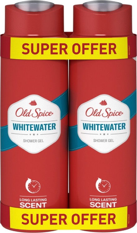 Old Spice Whitewater Sprchový gel pro muže 2x400ml
