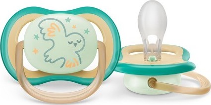 Philips AVENT Šidítko noční Ultra air 0-6m neutral/obrázek 1ks