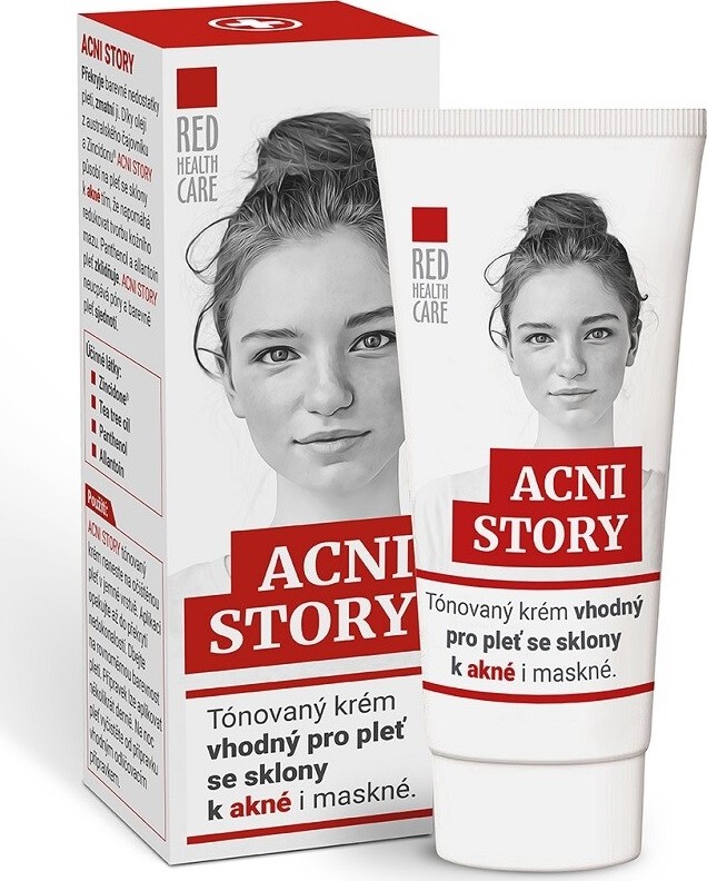 RED HEALTH CARE Acni story tónovací krém 30ml