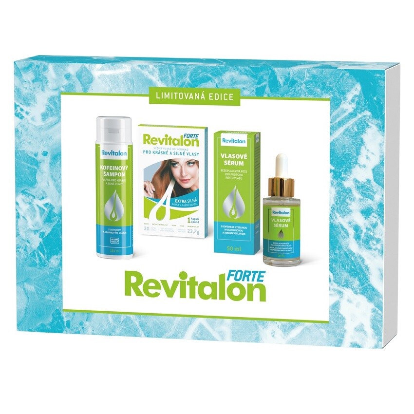 Revitalon box limitovaná edice 30 kapslí + 250 ml + 50 ml