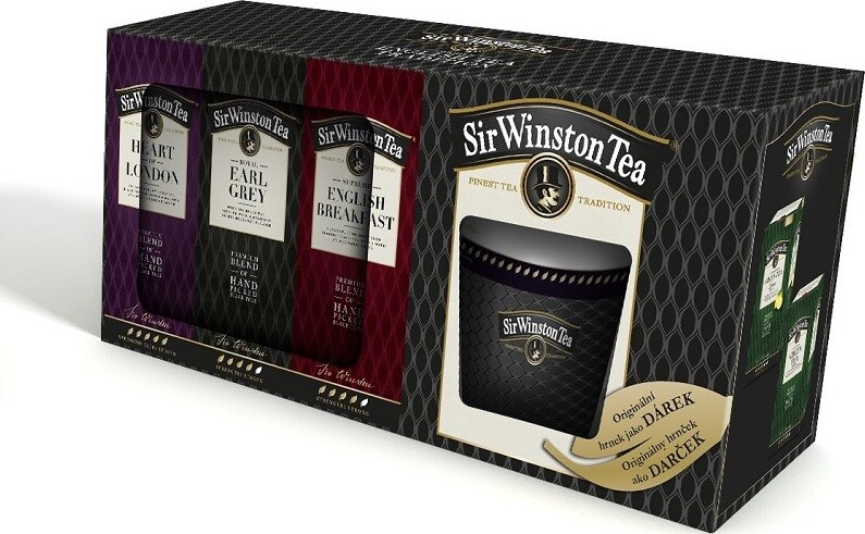 Sir Winston English Tea tradition 3x20ks+hrnek