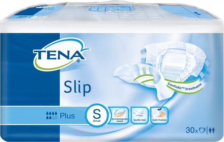 TENA Slip Plus Small - Inkontinenční kalhotky (30ks)