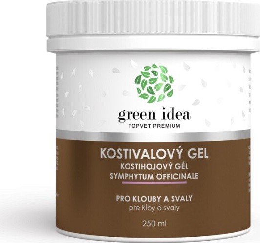 Topvet kostivalový masážní gel 250 ml