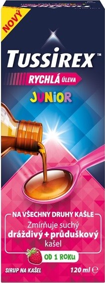 TUSSIREX Junior sirup 120 ml