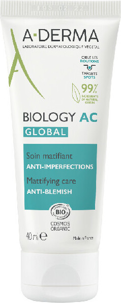 A-DERMA BIOLOGY AC Global Zmatňující péče 40ml