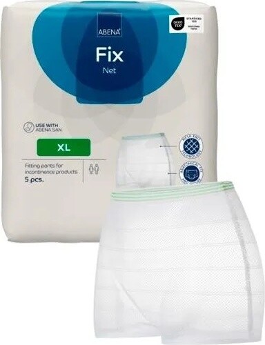 Abena Fix Net Inkontinenční fixační kalhotky síťované XL 5ks