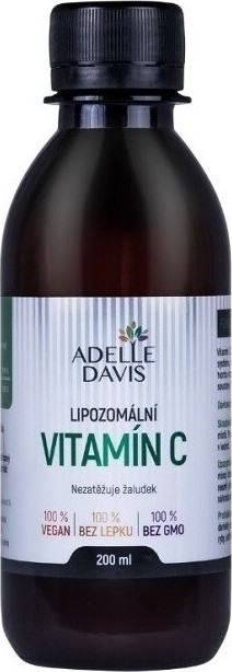 Adelle Davis Lipozomální vitamín C 200ml