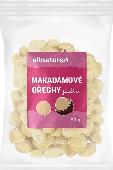 Allnature Makadamové ořechy 50g