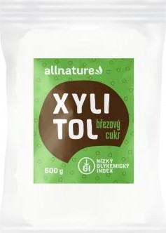 Allnature Xylitol březový cukr 500g