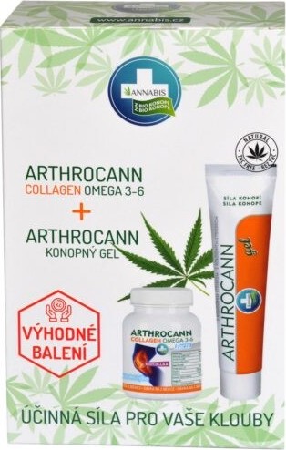 Annabis Arthrocann gel 75 ml + Arthroc.Collagen 60 tablet