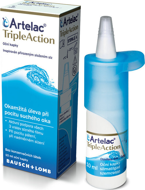 Artelac TripleAction oční kapky 10ml