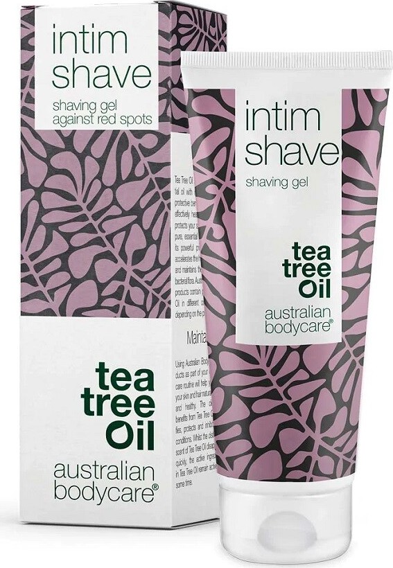 Australian Bodycare Tea Tree Oil gel na intimní holení bez podráždění