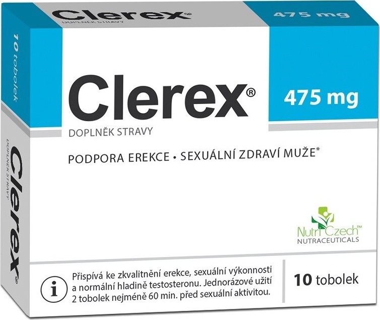 Clerex pro muže 475mg 10tbl