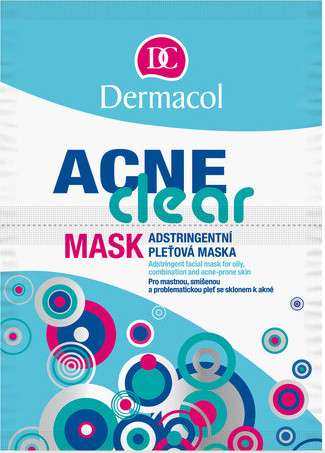 Dermacol Acneclear maska problematická pleť 2x8g
