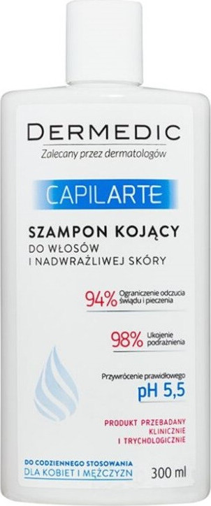 DERMEDIC Capilarte Zklidňující šampon citl. 300ml