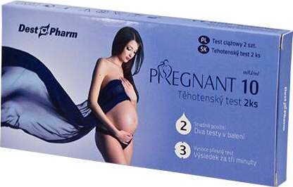 Despharm Těhotenský test PREGNANT 10 2ks