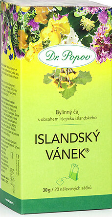 Dr.Popov Čaj Islandský vánek 20x1.5g