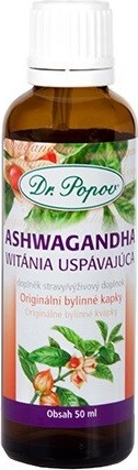 Dr.Popov Kapky bylinné Ashwagandha 50ml
