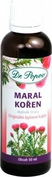 Dr.Popov Kapky bylinné Maral kořen 50ml
