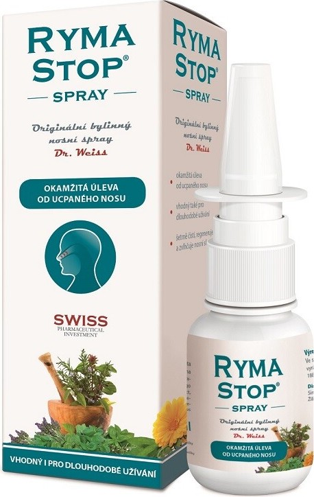 Dr.Weiss RymaSTOP bylinný nosní spray 30 ml