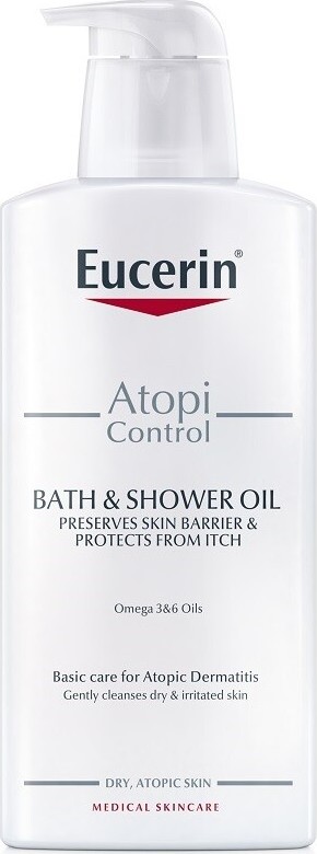 EUCERIN AtopiControl sprchový olej 400 ml
