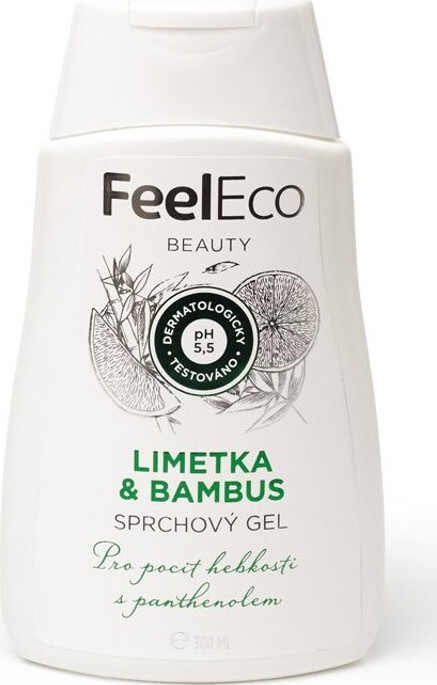 FeelEco Sprchový gel Limetka & Bambus 300ml