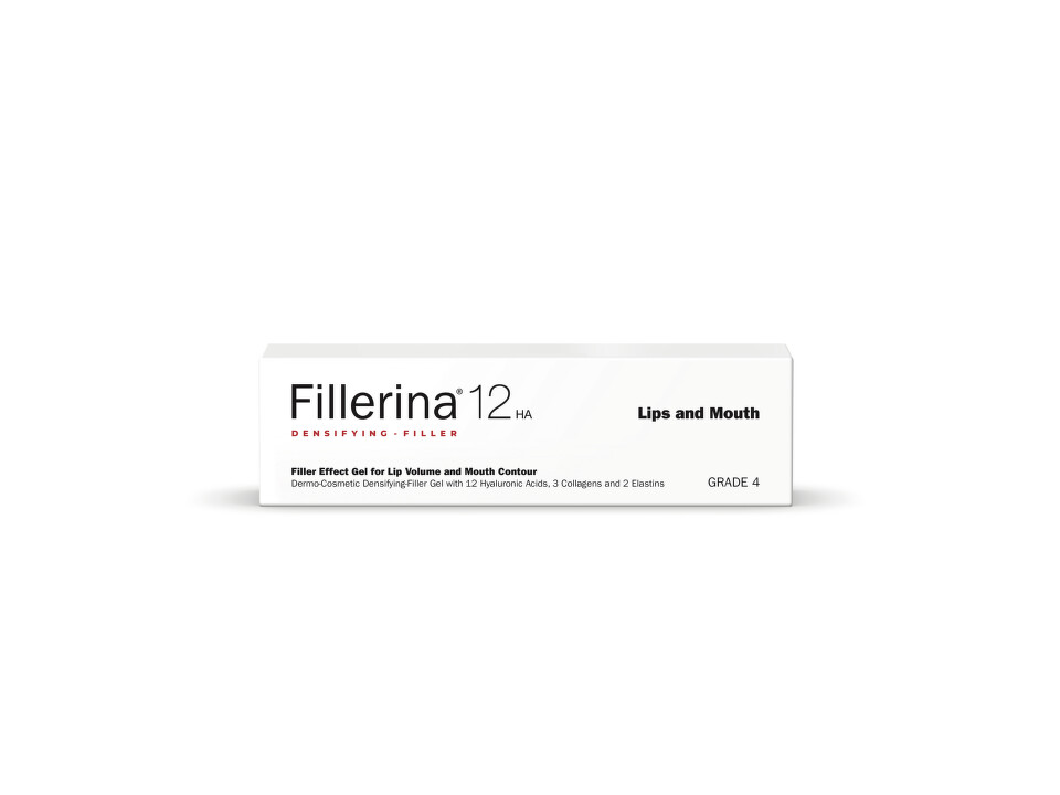 FILLERINA 12HA gel s vyplňujícím účinkem pro objem rtů (stupeň 4)