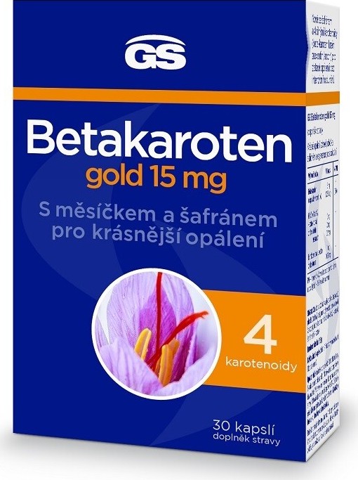 GS Betakaroten gold 15mg cps.30