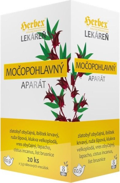 HERBEX lékárna Močopohlavní aparát n.s.20x3g