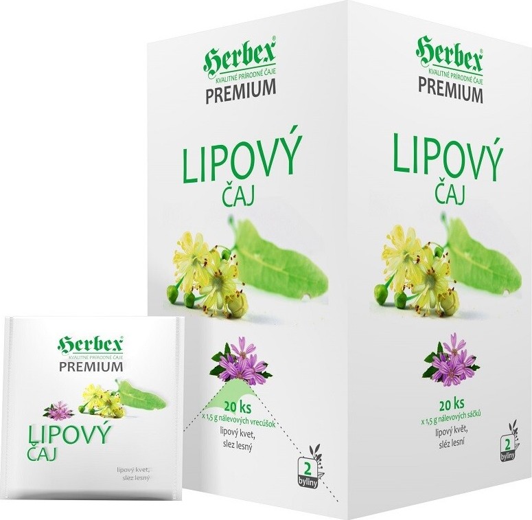 HERBEX Lipový čaj nálevové sáčky 20x1.5g