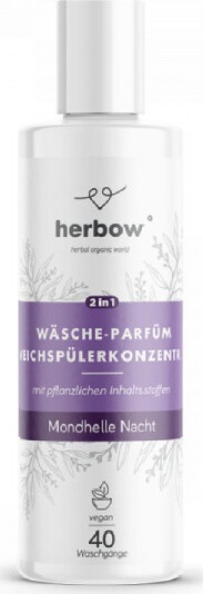 Herbow Moonlit Night Prací parfém koncentrovaná aviváž Levandule vanilka růže 200 ml