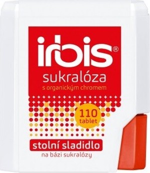 Irbis Sukralóza s chromem dávkovač 110 tbl.